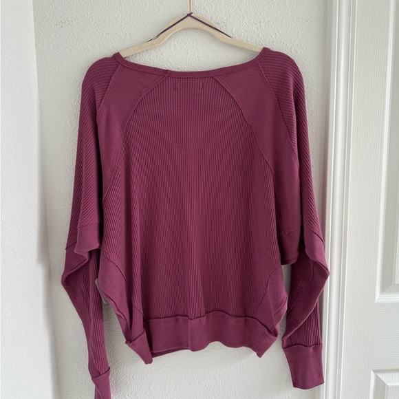 NWT Free People Movement Santa Clara Thermal Long Sleeve Tee - Picture 7 of 13